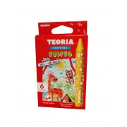 CRAYON TRIANGULAR JUMBO TEORIA X6 